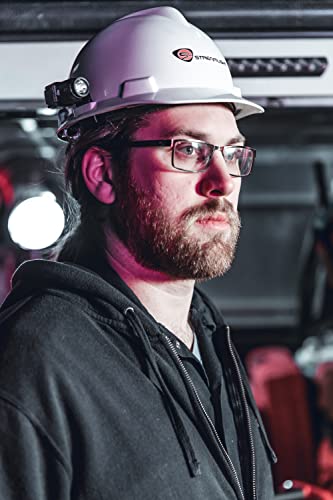 Streamlight 69333 Vantage II 350-Lumen Industrial Hard Hat Mount Light with Blue LED Tail Light, Black - Image 2