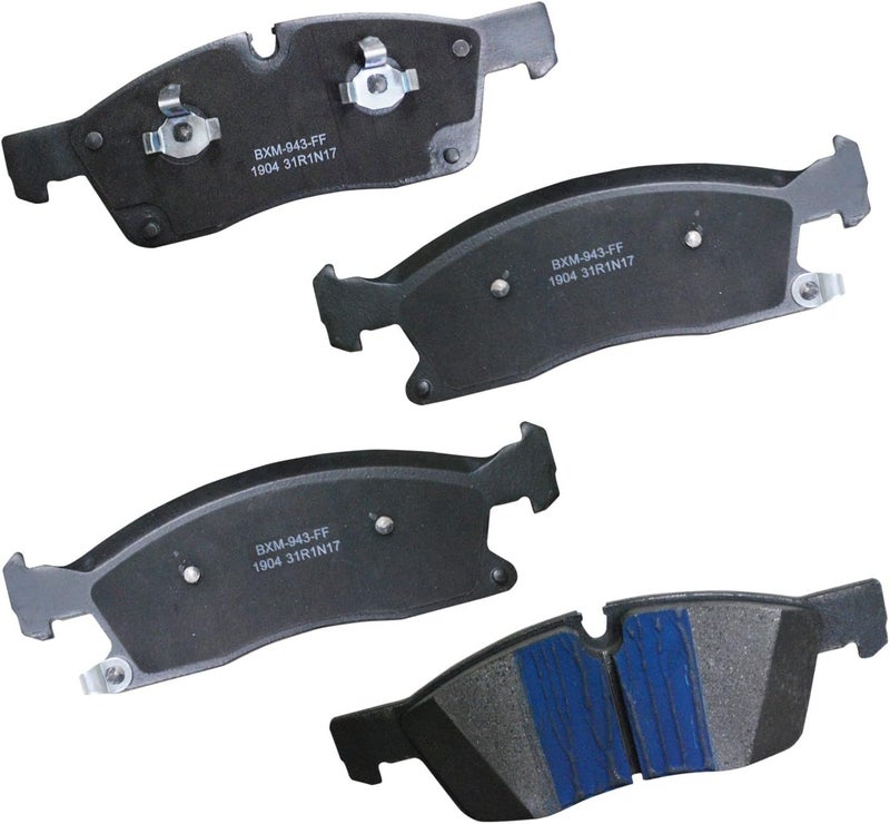 Bendix Premium SBM1904 Semi-Metallic Front Brake Pads for Dodge Durango 2019-2016, Durango 2024-2022, Jeep Grand Cherokee 2020-2016, Grand Cherokee WK 2022 - Image 1