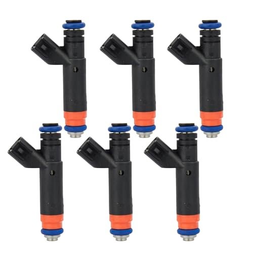 Vphix 6PCS Fuel Injectors Compatible with Ford Taurus 20002007 Compatible with Mercury Sable 20002005 30L Gas Replace FJ320 6F1Z9F593AA YF1Z9F593FA - Image 1