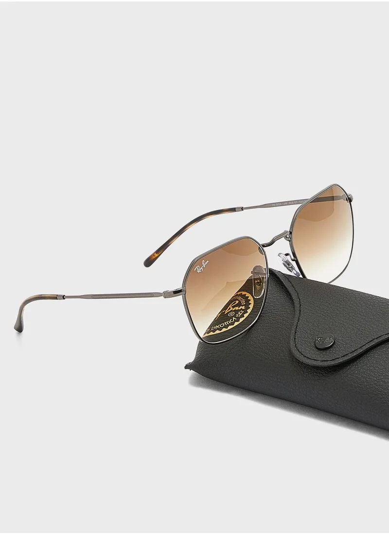 Ray-Ban 0Rb3694 Jim Irregular Sunglasses