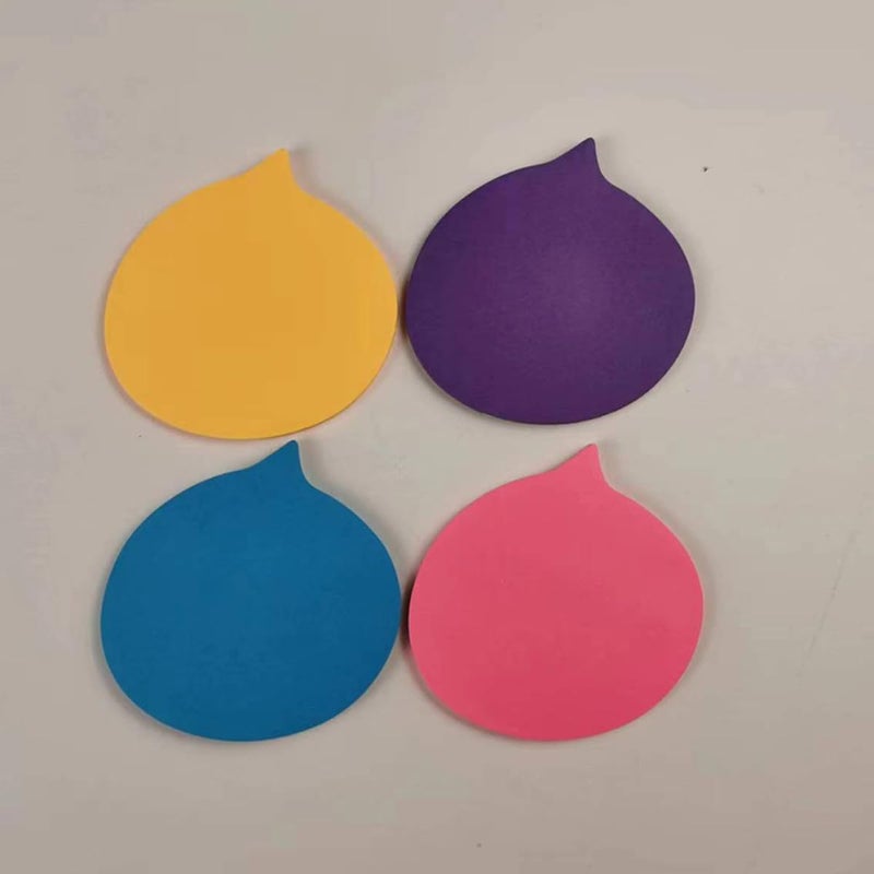 Colorful Reusable Self Adhesive Note Pads 8 Pack Mini Sticky Notes for Office Home School - Image 5