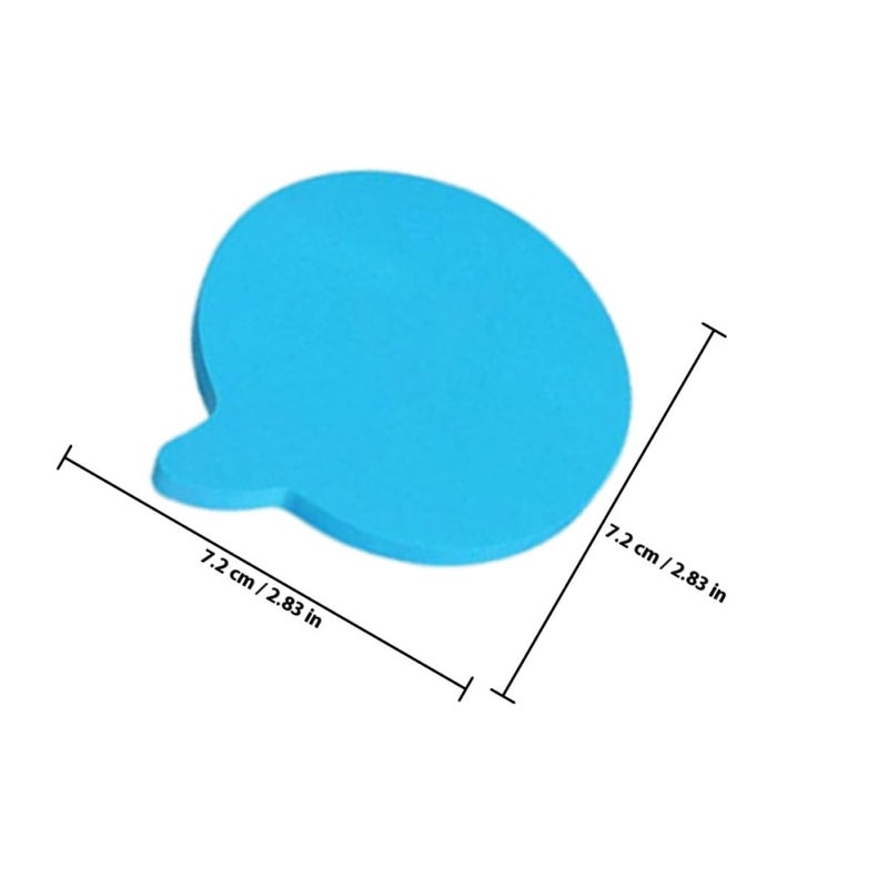 Colorful Reusable Self Adhesive Note Pads 8 Pack Mini Sticky Notes for Office Home School - Image 3