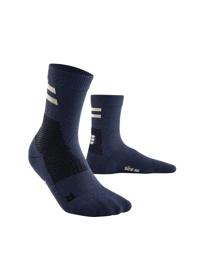 CEP CEP - Training Compression Socks Mid Cut Peacoat Unisex