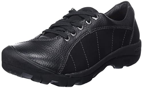 KEEN Womens Presidio Casual Comfortable Oxford BlackMagnet 95