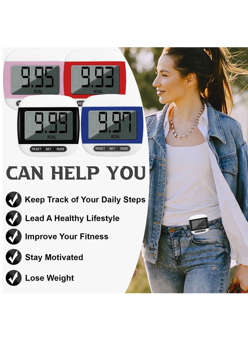 KASTWAVE Portable Step Counter Pedometer - Walking, Distance, Calories & Fitness Tracker for Men, Women, and Kids - Image 5