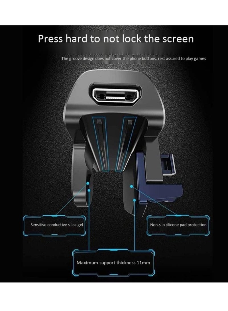 Memo AK03 Mobile Game Controller with Cooling Fan â€“ Joystick Trigger for PUBG, iOS & Android Smartphones - Image 4