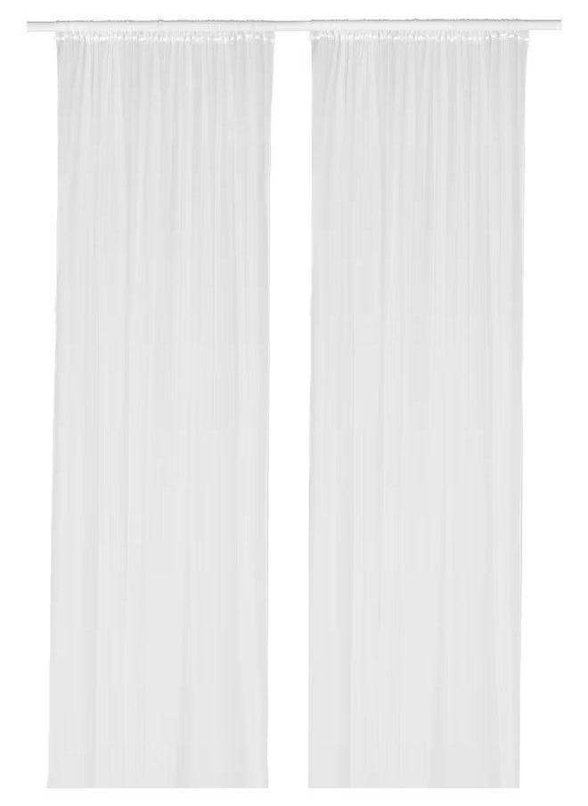 Generic - LILL Net curtains, 1 pair, white, 280x300 cm - Image 1