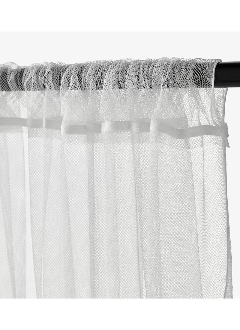 Generic - LILL Net curtains, 1 pair, white, 280x300 cm - Image 1