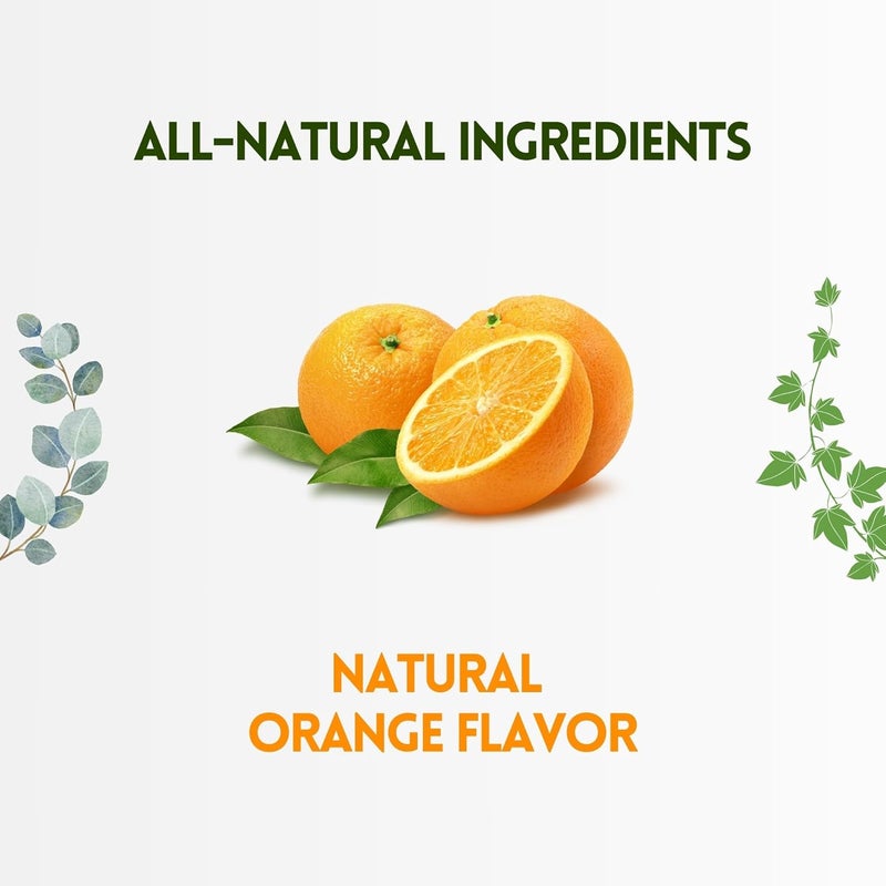 HERBION Naturals Cough Drops Dietary Supplement Soothes Cough for Adults and Children Over 6 Years No Artificial Flavor No Added Color 18 Count Pack of 1 Orange - Image 3