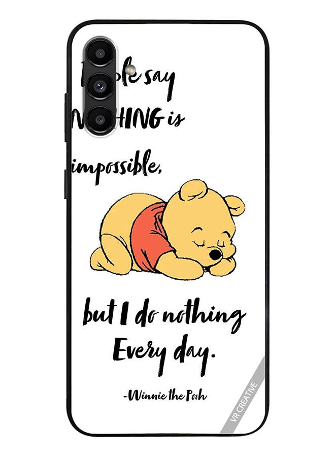VR CREATIVE Protective Case Cover For Samsung Galaxy A13 5G Nothing Winnie Design Multicolour - Image 1