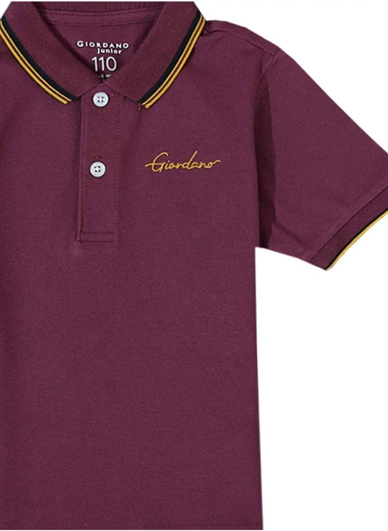 GIORDANO Junior Solid Color Polo