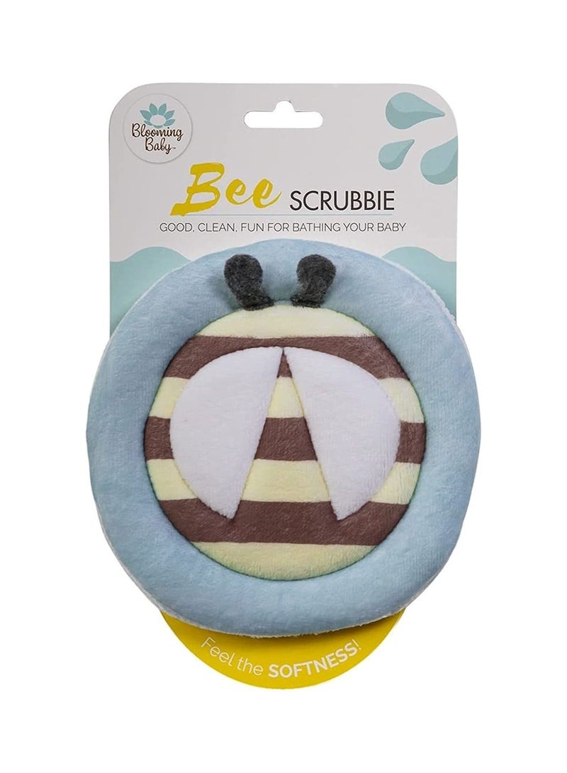 Blooming Bath Scrubbie for newborn Bee - Image 2