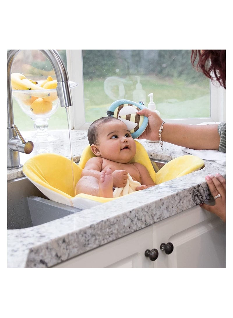 Blooming Bath Scrubbie for newborn Bee - Image 3