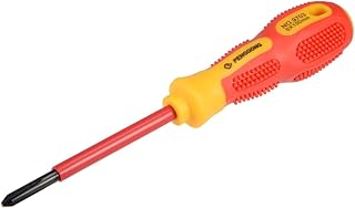 uxcell uxcell 1000v Phillips Insulated Magnetic Tip Electrical Screwdriver #2 x 4 Inch  - Image 1