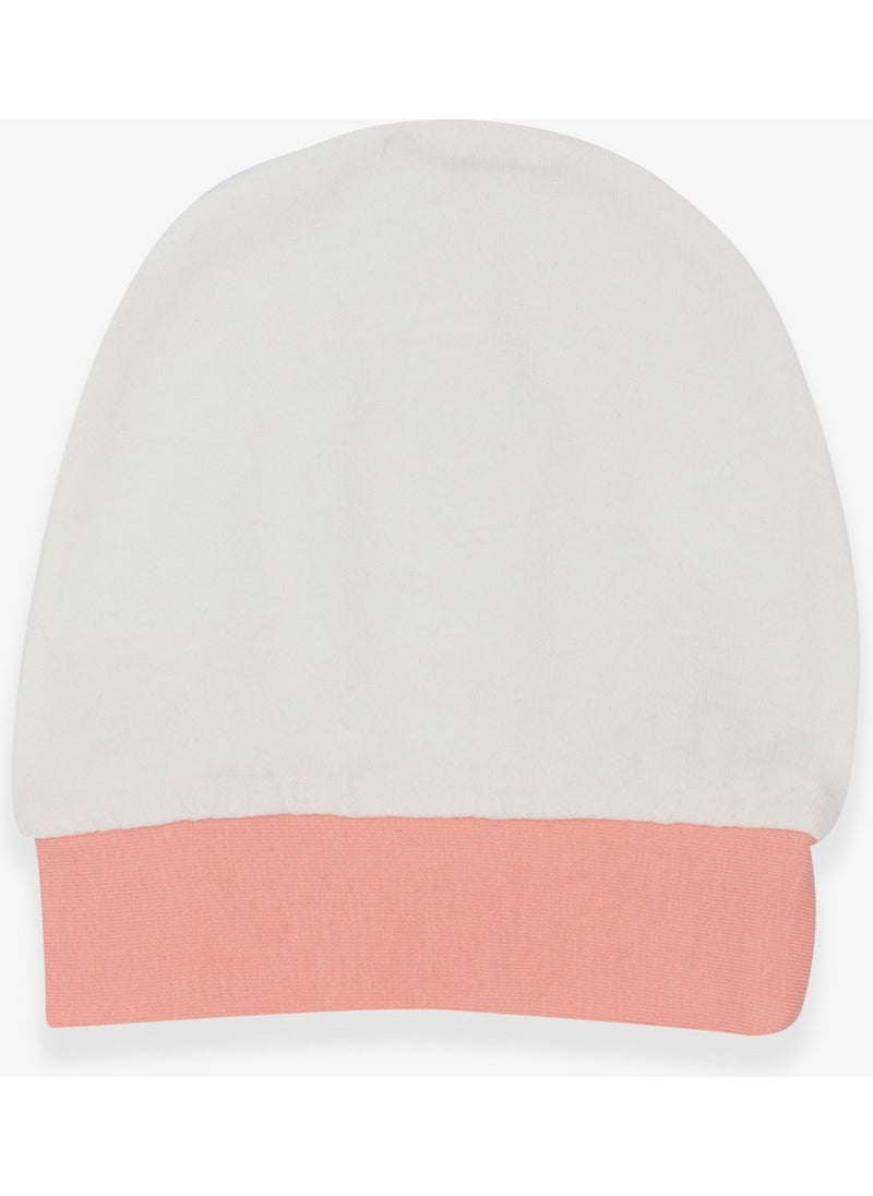 Breeze Newborn Baby Hat Ecru  - Image 1