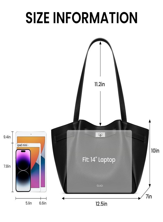 CLUCI Large Purses for Women, Lightweight Vegan Leather Hobo Bags, Commuting Tote Handbag With RFID Blocking - Image 3