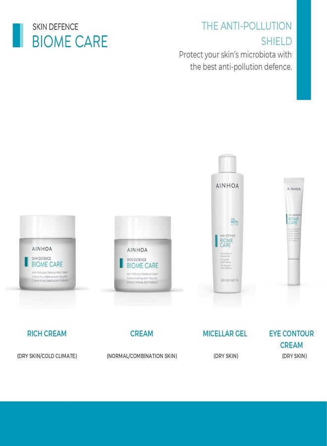 أينوا كريم أينوا بيوم كير المضاد للتلوث - 50 مل، كريم للوجه يحتوي على النياسيناميد ومستخلص نواة الذرة، يدعم حاجز البشرة، للبشرة المختلطة إلى الجافة - Image 5