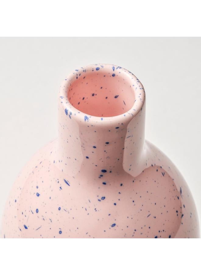 Green Tiger Vase, Pale Pink/Blue, 16 Cm - Image 3