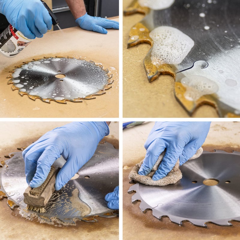 Trend Tool & Bit Cleaner: Industrial Strength Wood & Resin Remover, 18 fl oz, CLEAN/500 - Image 3