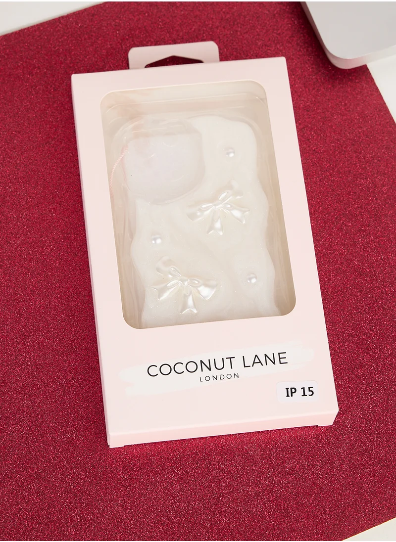 كوكونت لين Pearls And Bow Phonecase 15