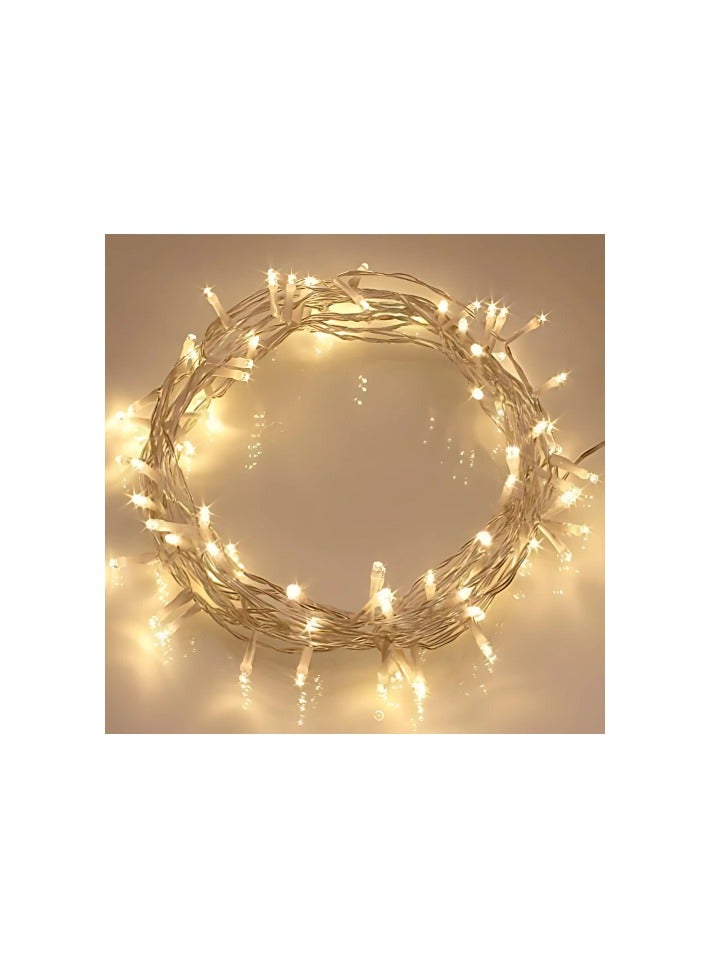 Hilalful HilalFul Firefly String Lights - 10m | LED  | Outdoor Light Decoration for Home | Patio, Balcony, Garden Décor | Warm White Lights for Diwali, Eid, Ramadan, Christmas, Weddings | Battery Operated  - Image 2