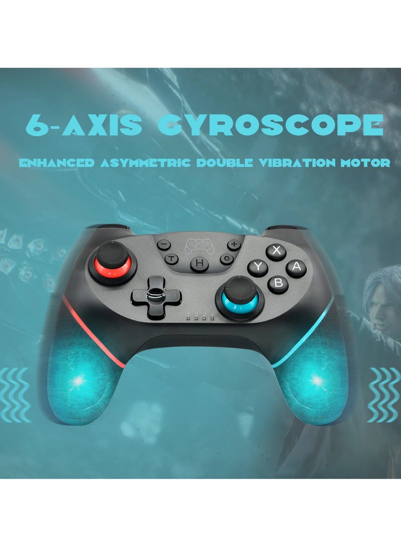 Wireless Switch Controller Bluetooth Gamepad for Nintendo Switch Pro OLED Console with Reset Function for Easy Pairing and Charging - Image 3