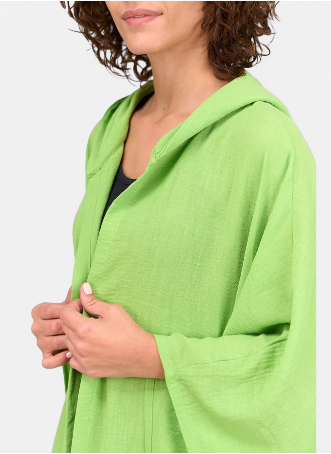 Clue Hooded One Size Kimono  - Image 4
