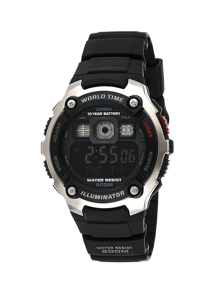 CASIO ساعة كاسيو للرجال كوارتز AE-2000W-1B - Image 1