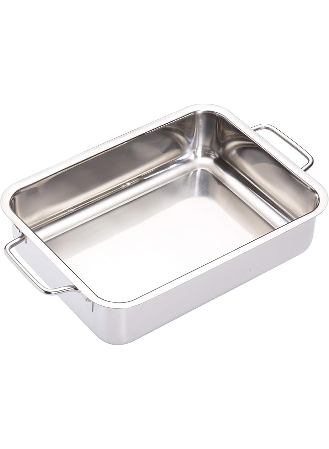 ماستر كلاس صينية تحميص من الفولاذ المقاوم للصدأ من كيتشن كرافت، مقاس 27 سم × 20 سم - Image 1