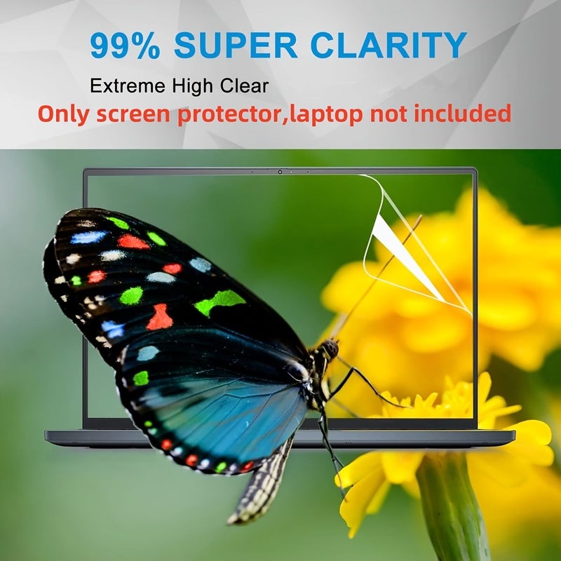 حماية شاشة HD مزدوجة لجهاز MacBook Air Pro مقاس 13.3 بوصة، فيلم عالي الصلابة مضاد للخدش - Image 5