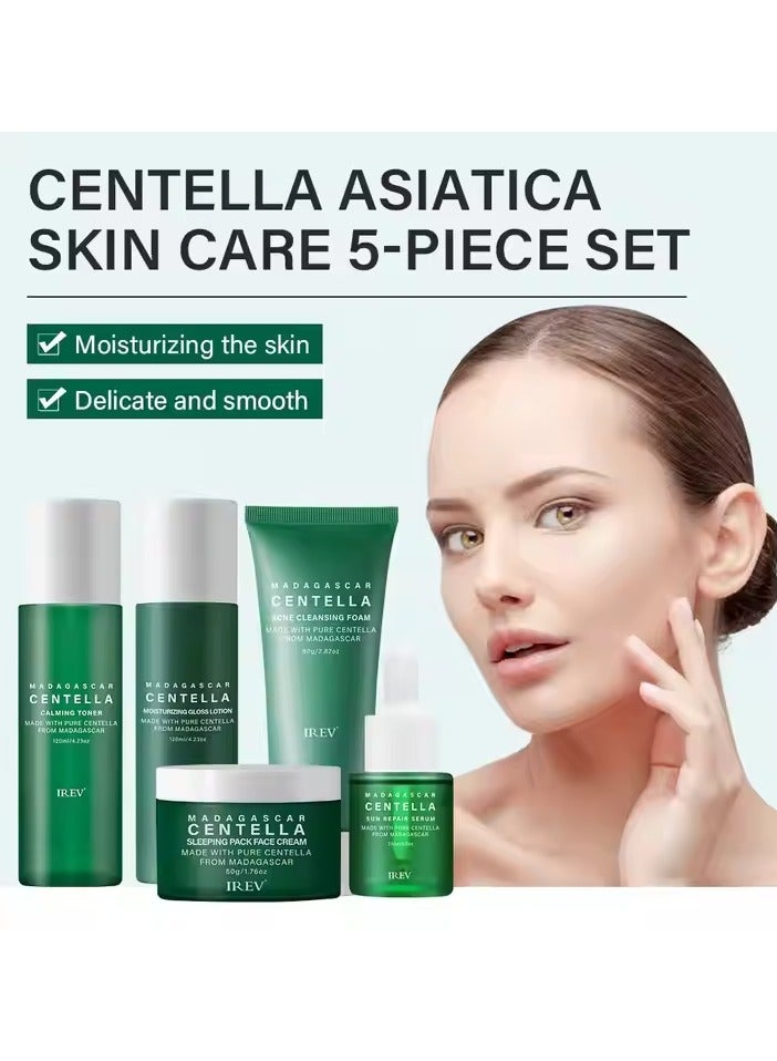 IREV Madagascar Centella Sleeping Overnight Hydration & Skin Repair with Pure Centella Pack 50g - Image 4