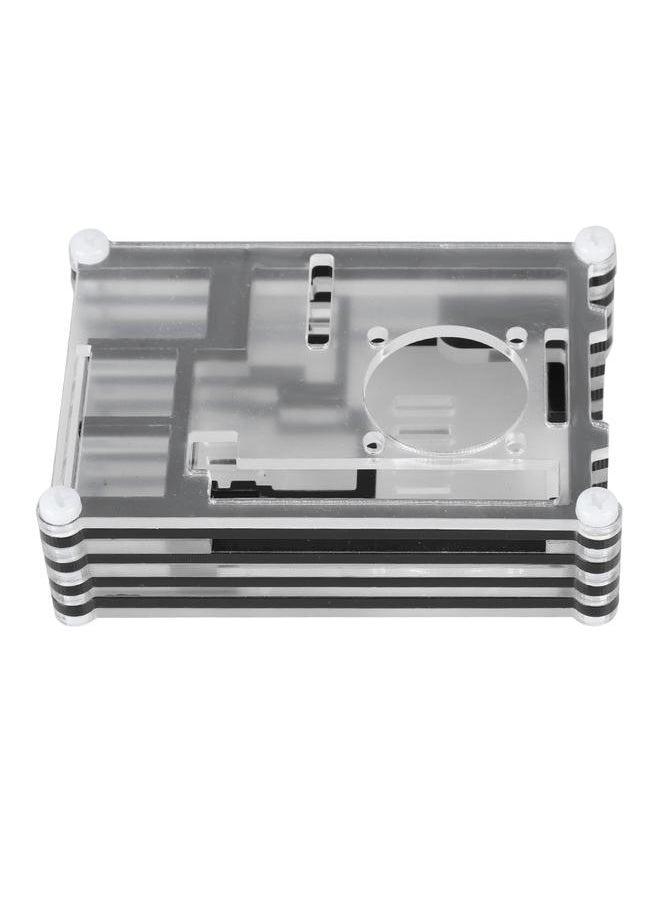 Thoraya Acrylic Protective Enclosure Case for Raspberry Pi 3 B+ With Fan Heatsink  -240V  - Image 4