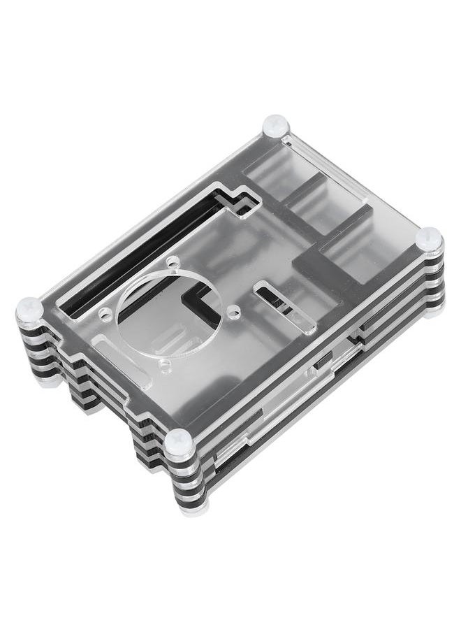 Thoraya Acrylic Protective Enclosure Case for Raspberry Pi 3 B+ With Fan Heatsink  -240V  - Image 5