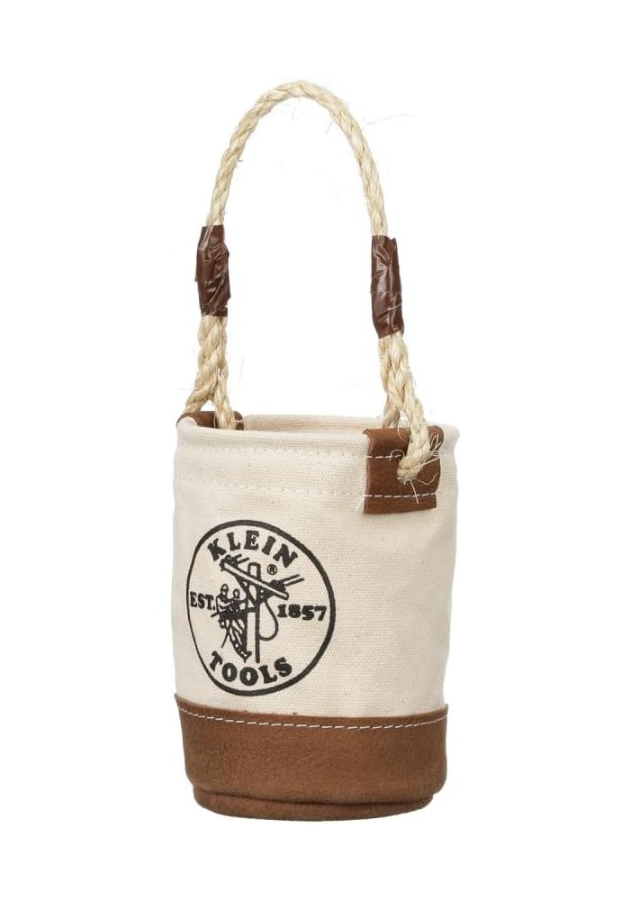 Klein Tools 5104MINI Mini Tool Bucket with Leather Bottom - Image 5