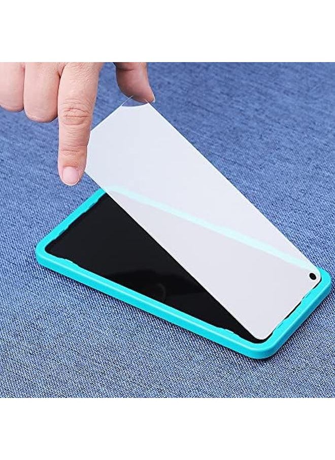 erorex - Screen Protector For Realme Gt Neo 3T Gt Neo 2 Gt 2(5G),With 2Pcs Tempered Glass,1Pc Camera Lens Protector,1Pc Backing Carbon Fiber Film Fingerprint Reader,Easy To Install - Image 1