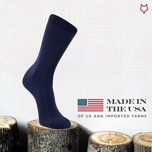 FOX RIVER FoxRiver Standard Wick Dry Auras Ultra-Lightweight Adult-Unisex Liner Crew Socks, 1 pcs, Dark Navy, Large - Image 2