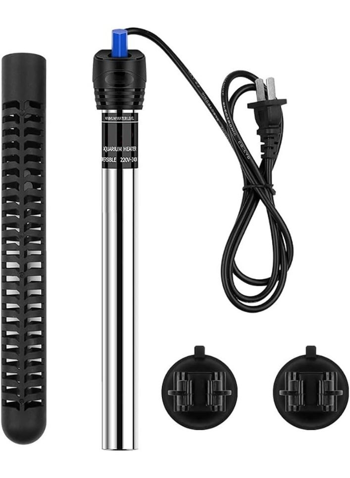 Rubik سخان حوض سمك 25 واط مع غطاء واقي و2 أكواب شفط، قضيب تسخين قابل للتعديل بدقة عالية للتحكم في درجة الحرارة لحوض السمك - Image 1