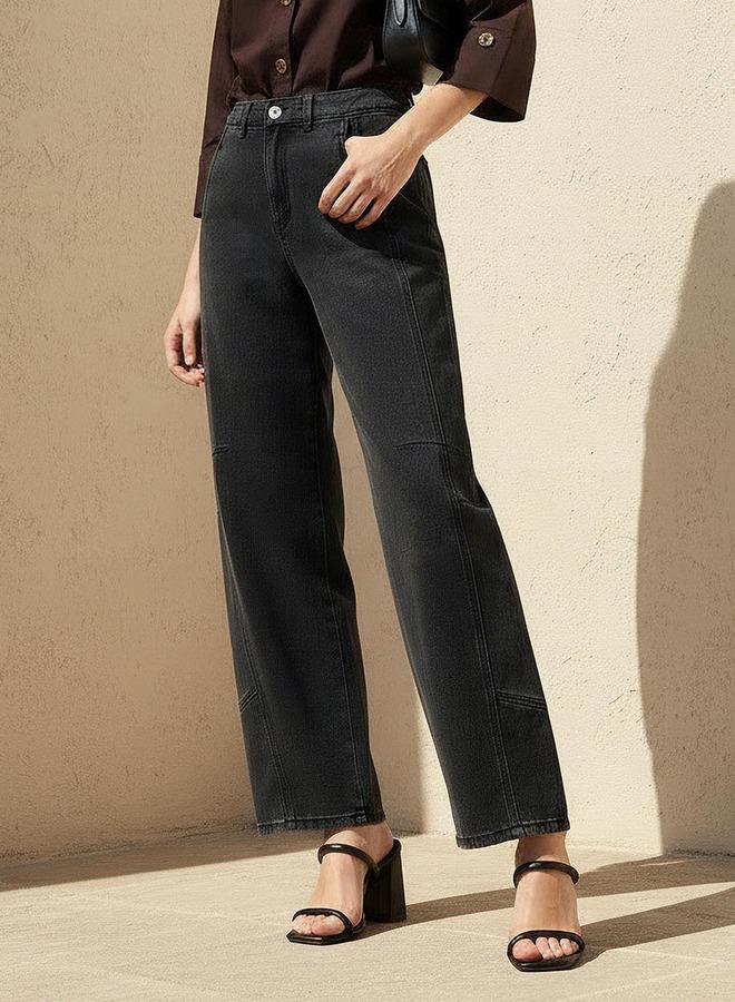 2Xtremz Barrel Fit Mid-Rise Jeans - Image 1