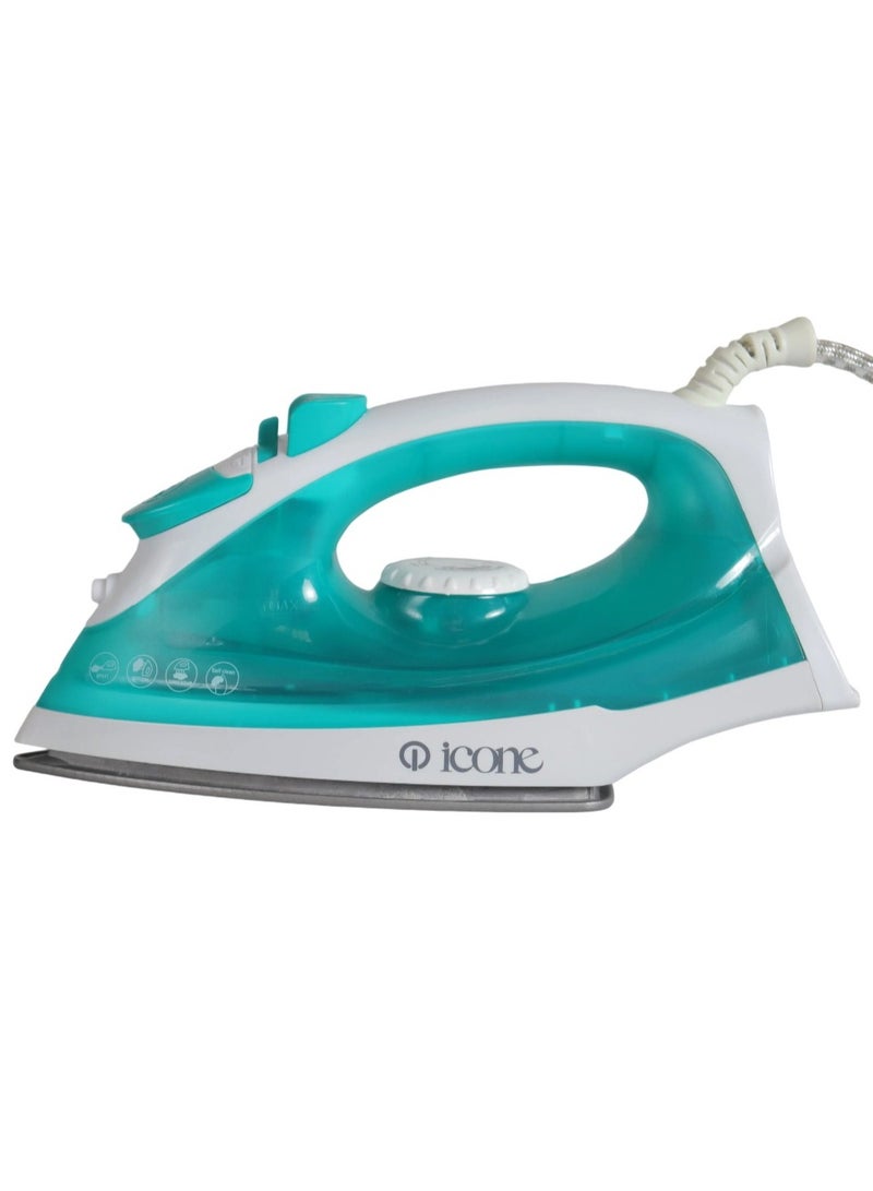 iCone Steam Iron 1600W - 160ml Water Tank - Powerful Continuous Steam - 220-240V - 50/60Hz - Multiple Functions - Ironing, Steaming, Spraying and Drying - Temperature Control - Overheat Protection - SW-106 - Image 2