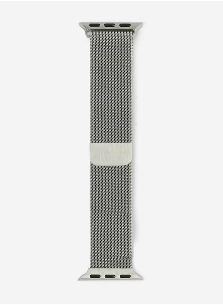 TIGER - Apple Watchband 42mm, 44mm, 45mm, 49mm Milanese Apple Watch Strap – Adjustable, Stylish Stainless Steel Mesh Band for Apple Watch Series 1-8, SE, Ultra – Comfortable. Durable, Sleek Design for Everyday Wear - Image 1