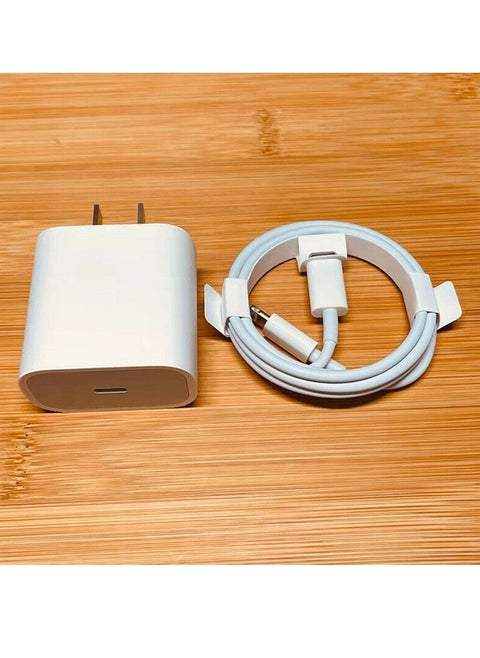 For iPhone 11/12/13 Pro/X/XR Fast Charger 20W PD Cable Cord Power Adapter Type-C