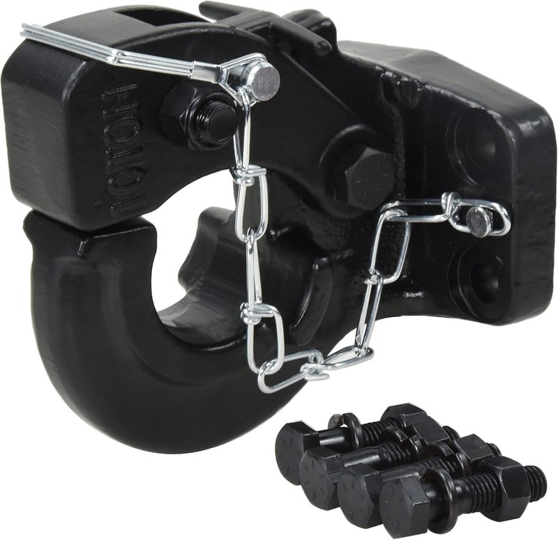 REYSUN 864290 10 Ton Bolt on Pintle Hitch Hook Heavy Duty Trailer Hitch Tow Hook - Image 1