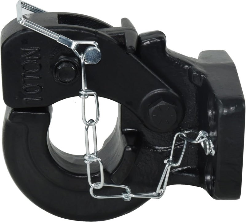 REYSUN 864290 10 Ton Bolt on Pintle Hitch Hook Heavy Duty Trailer Hitch Tow Hook - Image 3