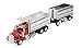 NewRay 143 DC Kenworth W900 Double Dump Truck Color May Vary - Image 4