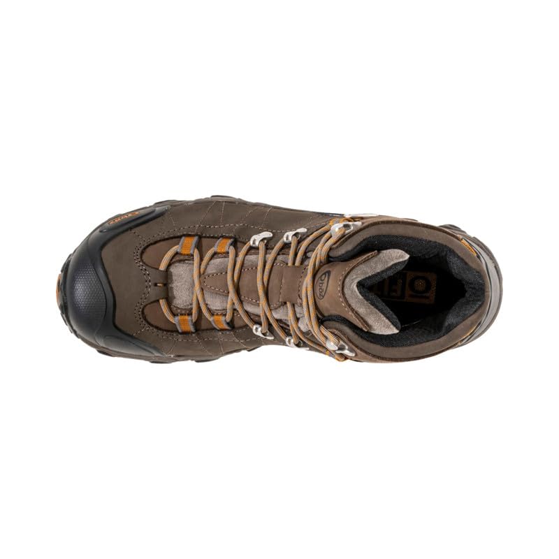 Oboz Men's Bridger Mid B-DRY Hiking Boot, Sudan, 7.5 - Image 2