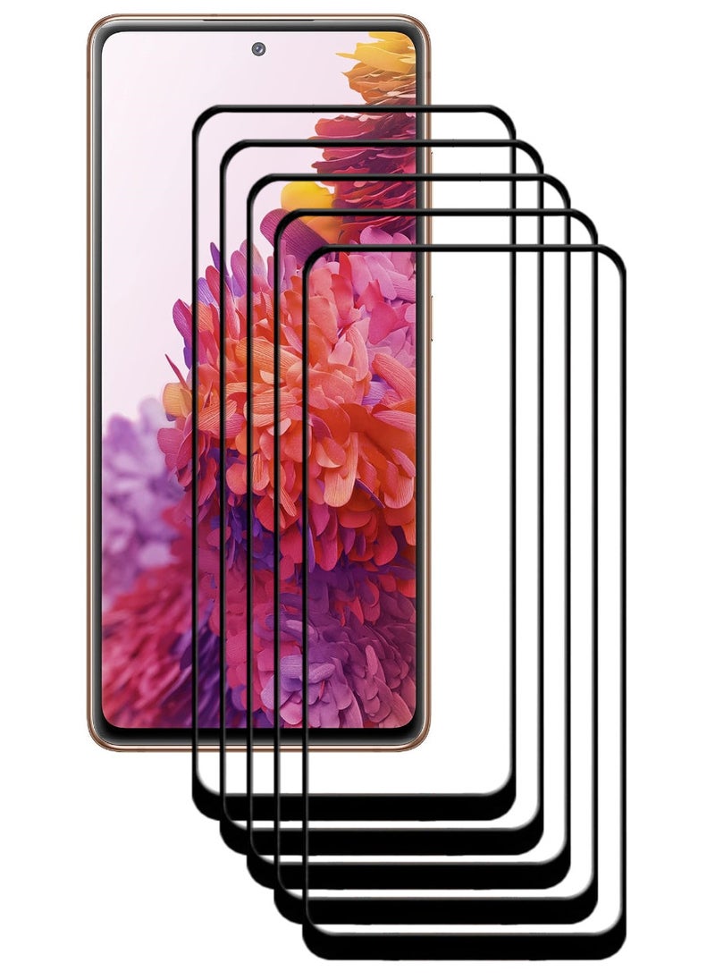 ACLIX 5 Pieces Antistatic ESD Dustproof Premium Quality High Definition Tempered Glass Screen Protector Designed For Samsung Galaxy S20 FE - Image 1