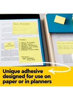 Notes, 12 Sticky Note Pads, 3 In. X 3 In., School Supplies And Office Products, Easy To Reposition Memo Pads Set, Great For Books And Paper, Canary Yellow - pzsku/ZCBF9935D04BB092A9627Z/45/_/1731928172/e1be246e-b06b-4dbe-90ce-993e6d7bb4c8