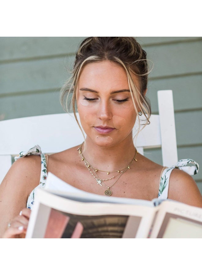 Toute Nuit by Mimiko Inc. Toute Nuit Wrinkle Patches â€“ Trial Pack â€“ Face Tape for Forehead, Eyes & Mouth â€“ Hypoallergenic Anti Wrinkle Patches â€“ 54 Count, Made in USA - Image 1