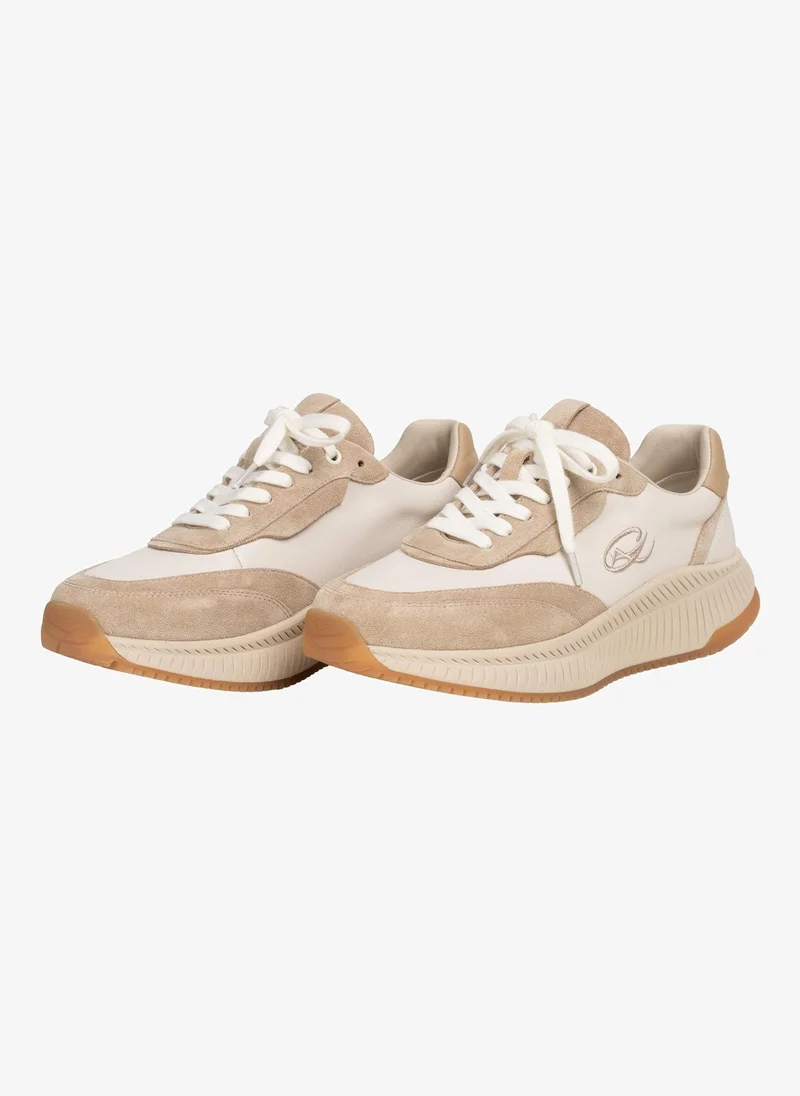 Christian Lacroix Christian Lacroix Women's Leather Chunky Sneakers - Beige