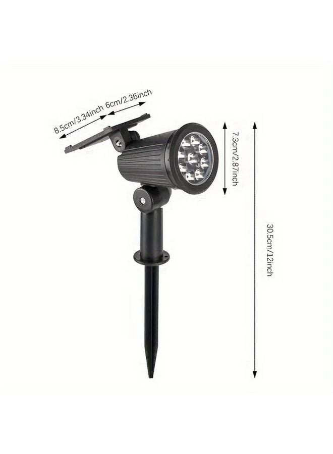 Solar Spot Lights Outdoor RGB Color Adjustable Auto On Off LED Landscape Lighting For Garden Yard - Image 3